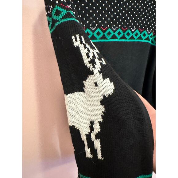 Single & Ready to Jingle Sequined Ugly Christmas Sweater Large Forever 21 - Picture 6 of 6